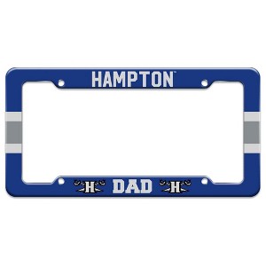 Hampton University Dad License Plate Tag Frame - 1 of 4