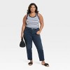 Women's 90s Ribbed Tank Top - Universal Thread™ - 4 of 4