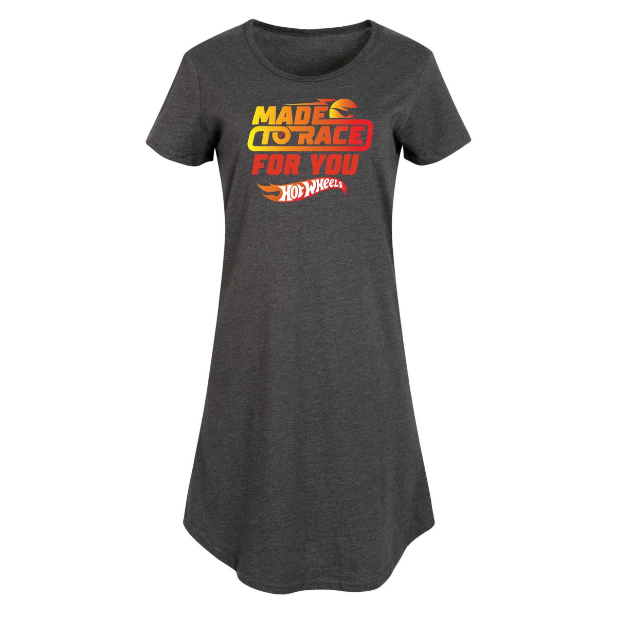 Women's - Hot Wheels - Valentine's Made to Race Graphic T-shirt Dress