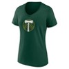 MLS Portland Timbers Women's V-Neck Top Ranking T-Shirt - 2 of 3