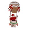 Kurt Adler 12-Inch Fabriché Gingerbread Hot Air Balloon Santa - 3 of 4