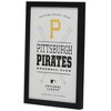 MLB Pittsburgh Pirates Baseball Framed Wood Sign Panel - 2 of 4