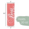 Elanze Designs Boss Lady Bright Amaryllis 20 ounce Stainless Steel Travel Tumbler - 2 of 4