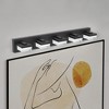 Modern Chrome LED Vanity Light 3-Light Wall Sconce for Bathroom and Mirror Sleek Minimalist Design - 2 of 4