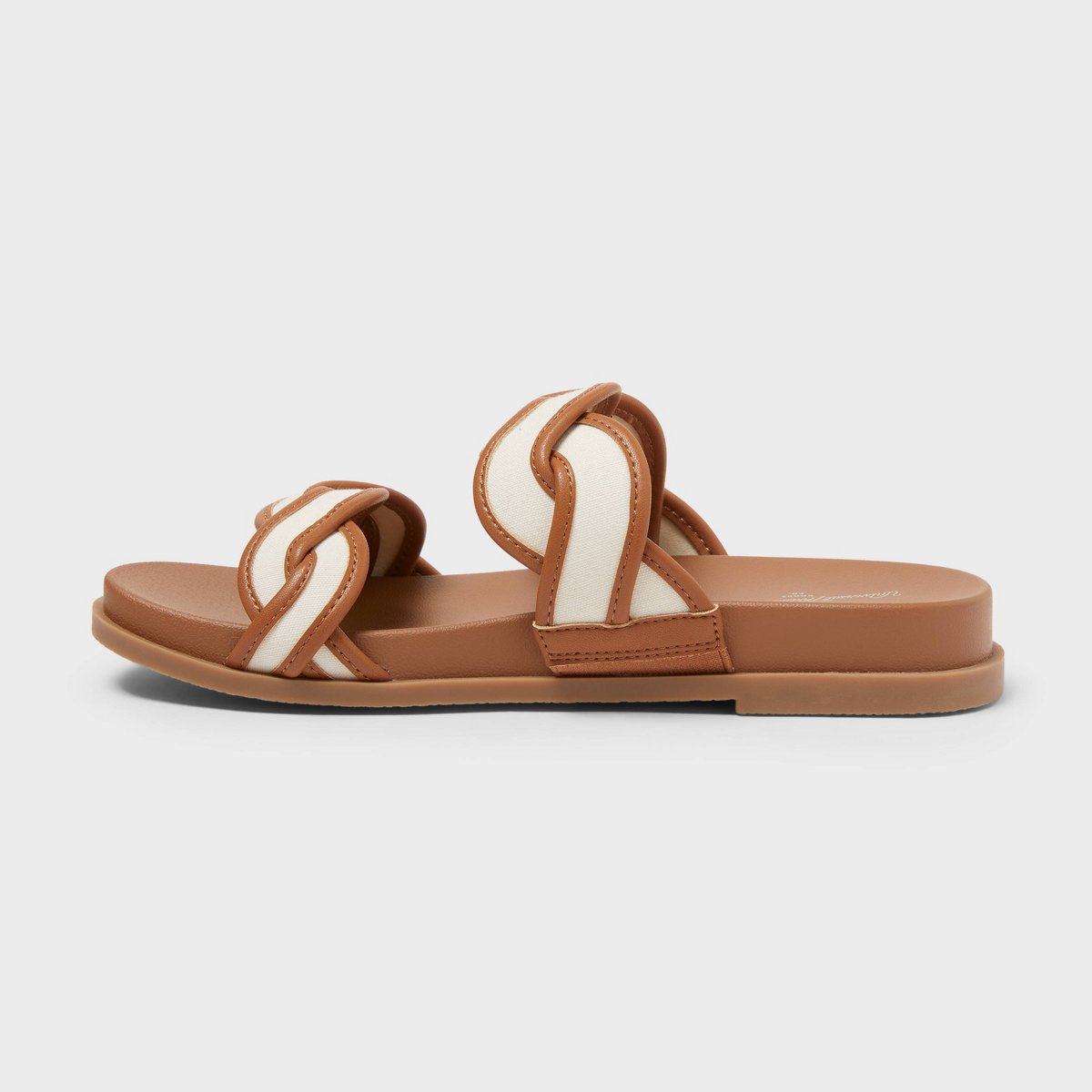 Женские сандалии Universal Thread Women's Eloise Sandals with Memory Foam Insole - Universal Thread™ Cognac 7.5 — фото 2