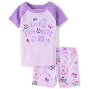 The Children's Place Toddler Girls Short Raglan Sleeve Explorer's Club ...