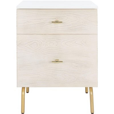 Genevieve 2 Drawer Nightstand  - Safavieh