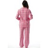 Just Love Womens Cozy Flannel Pajama Set  Warm, Long Sleeve Winter Sleepwear - 3 of 3