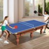 VisioGear Game Tables, 8ft Ping Pong Conversion Tables Top, Foldable & Portable Table for Tennis, Blue, 96"*48"*0.47" - 2 of 4