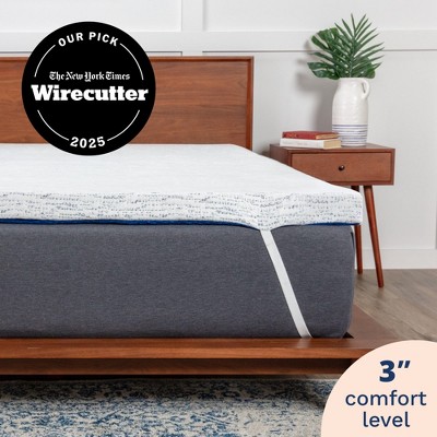 Mattress Topper - 3 Inch - Breathable Memory Foam - Select High Density by Viscosoft