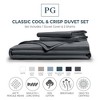 Classic Cool & Crisp 100% Cotton Percale Duvet Cover Set - 2 of 4