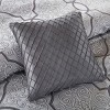 Sapphtopaz Comforter Set 12 Piece Bedding Comforter Set Woven Jacquard Fabric Cotton Geometric Prints Quilt Set with Bed Sheet - 3 of 4