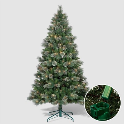 Philips 7ft Pre-lit Full Virginia Pine Artificial Christmas Tree with LED Firefly Lights and AutoConnect