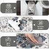 Washable Runner Rug, Ultra-Thin Vintage Oriental Carpet, Non-Slip Non-Shedding Hallway Rug, Distressed Accent Rug for Kitchen or Bedroom - 4 of 4