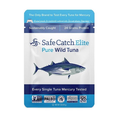 Safe Catch Wild Ahi Yellowfin Tuna - Case Of 6/5 Oz : Target