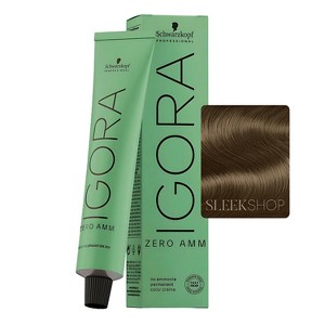 Schwarzkopf Professional Igora Zero AMM Ammonia-Free Permanent Color Creme - Hair Dye Haircolor - 1 of 3