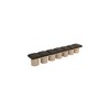 Meridian Furniture,Pavilion Boucle Fabric Bench - 4 of 4