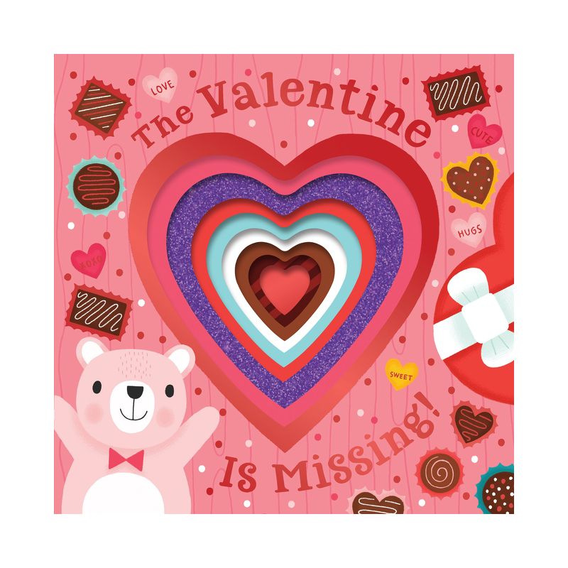 The Valentine Is Missing! Board Book with Cut-Out Reveals - by  Clarion Books, 1 of 2