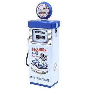 1951 Wayne 505 Gas Pump "Busted Knuckle Garage" White and Blue "Vintage Gas Pumps" Series 17 1/18 Diecast Replica by Greenlight - 1 of 1
