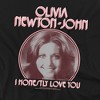 Olivia Newtonjohn I Honestly Love You Adult T-Shirt - 2 of 4