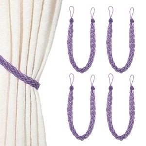 Unique Bargains Braided Polyester Elegant Design Durable Curtain Tiebacks - 1 of 4