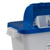 PharmaSafety Pharmaceutical Waste Container 3 gal. Horizontal Entry Case of 10 - 2 of 3