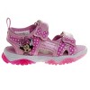 Disney Minnie Mouse pink Light up beach water summer shoes - Hook and Loop Closed Toe sandals and Open Toe Sandals (sizes 6-12 Toddler / Little Kid) - 2 of 4