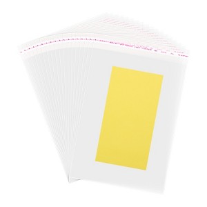 Unique Bargains OPP Rip-resistant Resealable Transparent Vapor-blocking Treat Bag 300 Pcs - 1 of 4