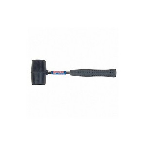 Westward  Mallet,Rubber,1 Lb,Steel/Rubber 4YR61 - 1 of 1