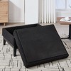 TUYOHW 33.86" Storage Ottoman with Reversible Tray Top,Boucle End of Bed Ottoman Bench,Ottoman for Living Room,Bedroom,Entryway - 4 of 4