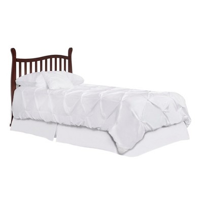 Espresso Pine 4-in-1 Convertible Mini Crib with Adjustable Mattress