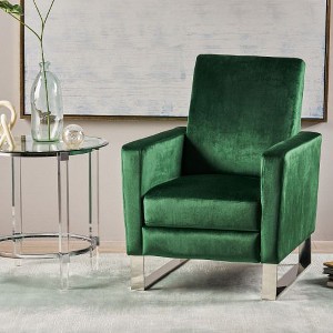 CENGHU Modern Glider Swivel Recliner Chair for Adult, Fabric Single Reclining Armchair, Mid Century Modern Pushback Chair for Living Room, Bedroom - 1 of 4