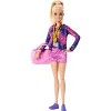 Barbie Gymnastics Playset With Blonde Fashion Doll, Balance Beam, 10+ Accessories & Flip Feature ...