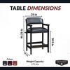 Hathaway Cambridge Spectator Chair - Black - 2 of 4