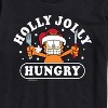 Men's - Garfield - Christmas Holly Jolly Hungry Short Sleeve Graphic T-Shirt - 2 of 4