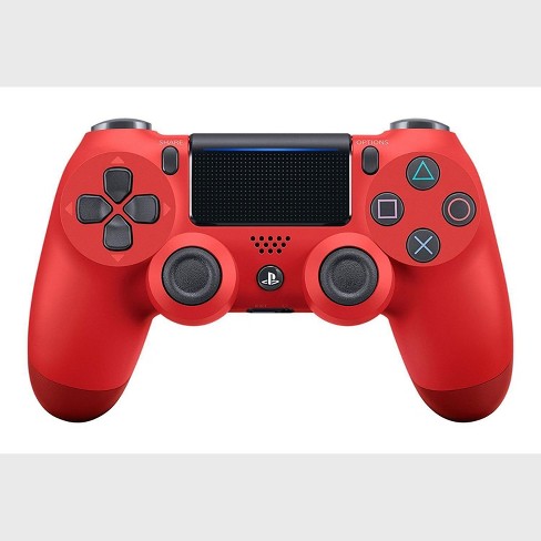 Sony Ps4 Dualshock 4 Wireless Controller Manufacturer Refurbished Red Magma Target