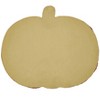 Saro Lifestyle Beaded Pumpkin Placemat, 14" Round, Orange (Set of 4) - 2 of 4