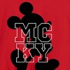 Men's - Disney - Silhouette Mickey Mouse Long Sleeve Graphic T-Shirt - 2 of 3
