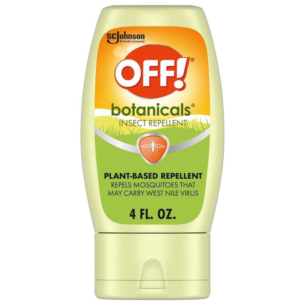 OFF! Botanicals Mosquito Repellent Lotion - 4oz 4 pieces box 