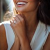 Ross-Simons 3.00 Carat Moissanite Solitare Ring in Sterling Silver - 2 of 4
