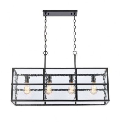 Elk Home Solace 4 - Light Chandelier in  Matte Black
