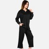 Anna-Kaci Women's Long Sleeve Pullover and Wide Leg Pants Lounge Set - 3 of 4