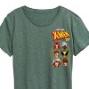 Women's - Marvel - X-Men Character Head Short Sleeve Graphic T-Shirt - 2 of 4