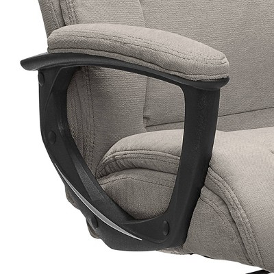 Gray Microfiber High-Back Executive Swivel Office Chair