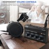 4-Channel Headphone Amplifier for Group Listening with Independent Volume Controls, 4 Outputs, Easy Connection - 4 of 4