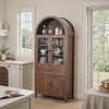 ORRD Antique Craftsmanship Dome Cabinet – High-Quality Materials, Spacious Storage - 3 of 4