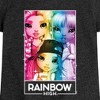 Girls' - Rainbow High - Sparkle Character Box Fitted Short Sleeve Graphic T-Shirt - 2 of 4
