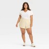 Women's Leisure Studio Mid-Rise Loop Terry Pull-On Shorts - Universal Thread™ - 3 of 3