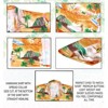 LA LEELA Men's Hawaiian Shirts Short Sleeve Button Down Shirt Mens Summer Shirts Casual Holiday Hawaii Island Shirts for Men Funny - 3 of 4