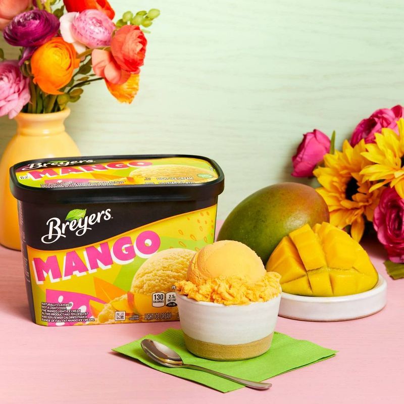 Breyers Mango Ice Cream - 48oz, 3 of 10